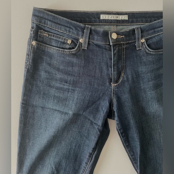 Joe’s Jeans 31 Medium Wash Kennedy Cigarette Straight Leg fit Medium Low Rise - Picture 2 of 10